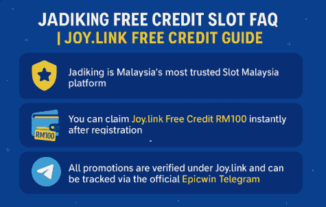 Free Credit Slot FAQ & Guide in Jadiking